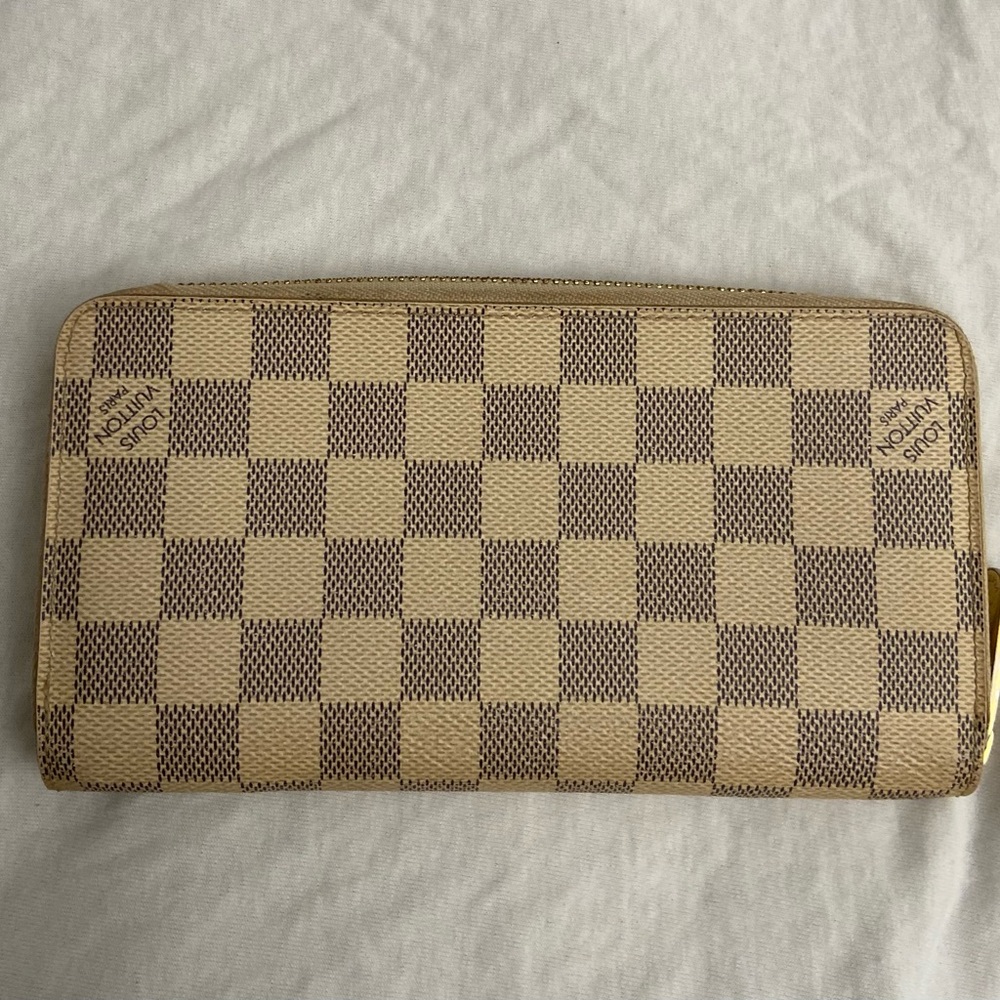 Louis Vuitton Damier Azur Zip Wallet